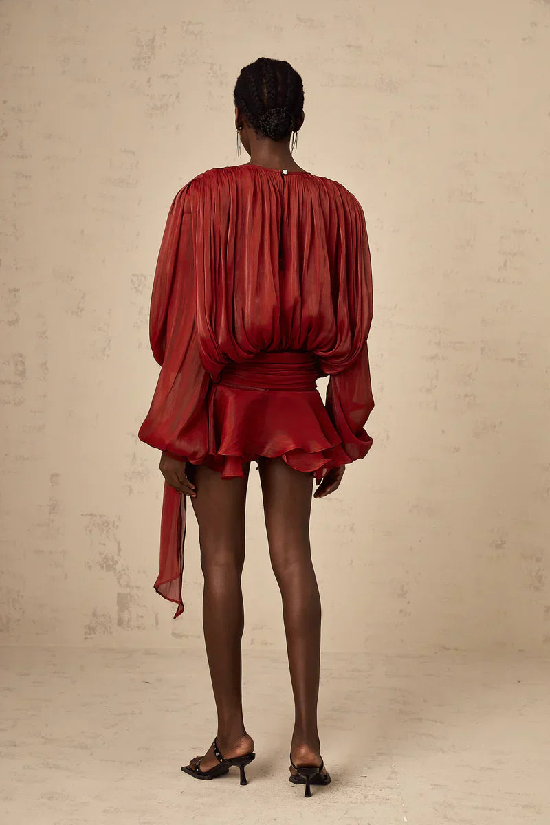 Averra™ | Luxe Flowy Mini Dress