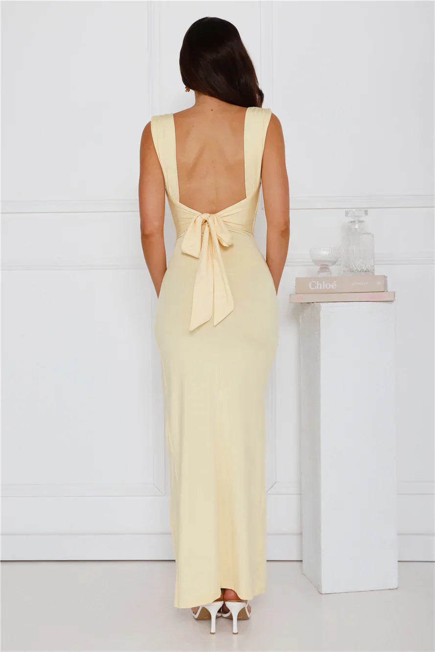 Averra™ | Sienna Satin Maxi Dress