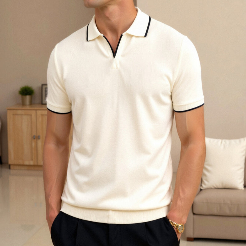 Bali Contrast Slim Fitted Polo