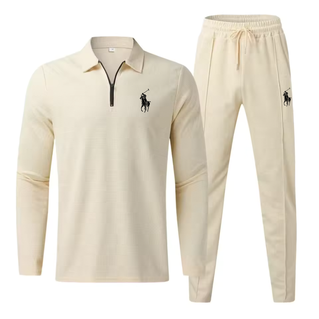 Men’s Polo & Trousers Set