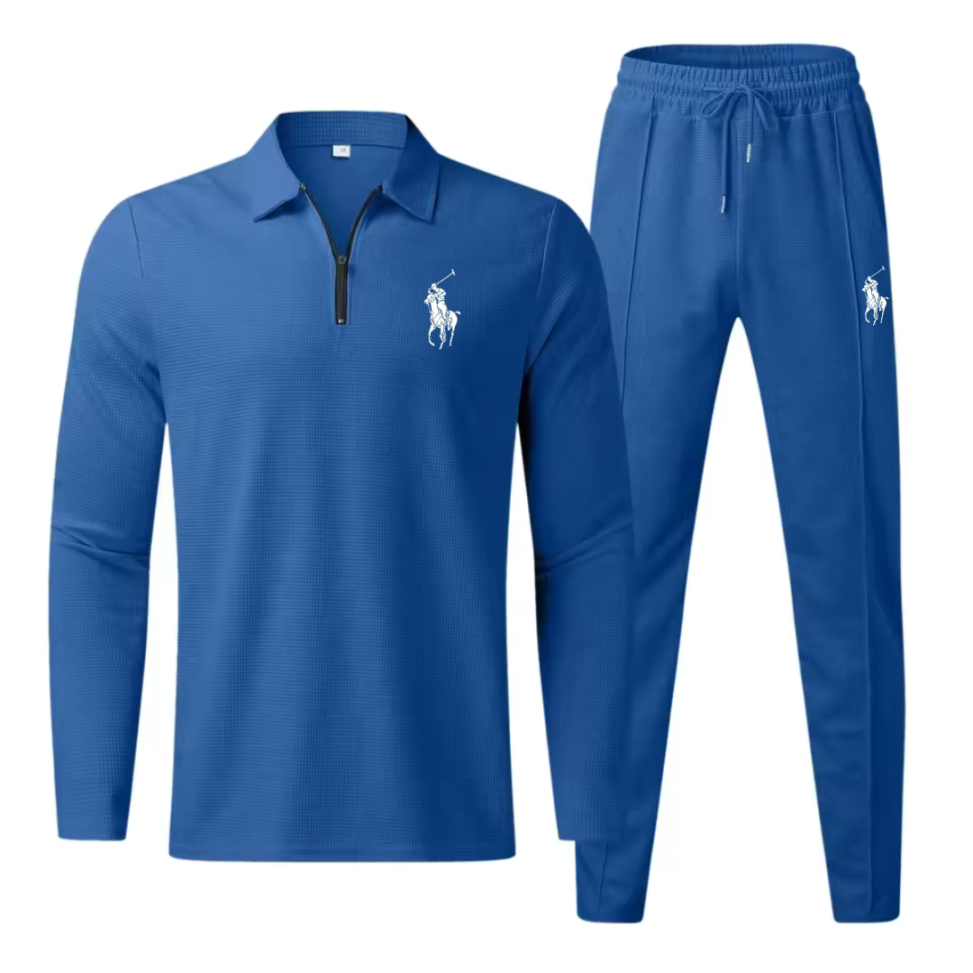 Men’s Polo & Trousers Set