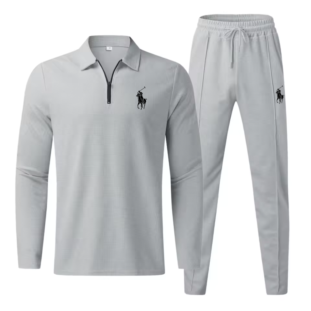 Men’s Polo & Trousers Set