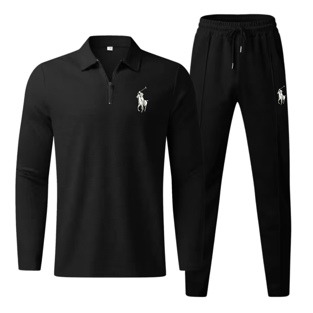Men’s Polo & Trousers Set