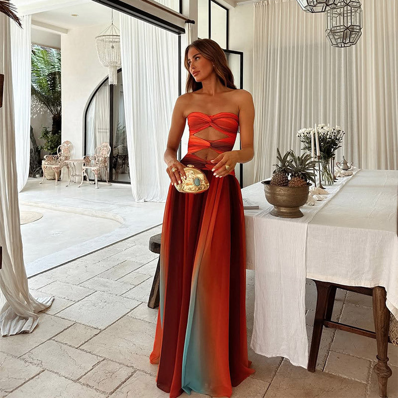 Averra™ | Off-Shoulder Maxi Dress