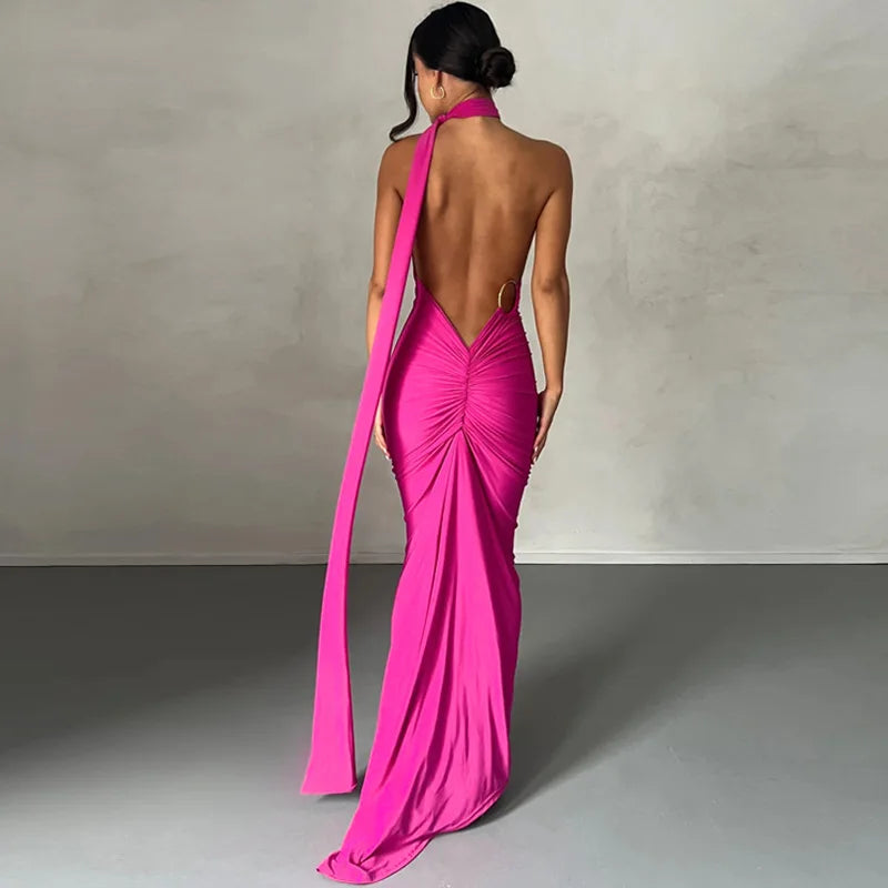 Averra™ | Elegant Backless Dress