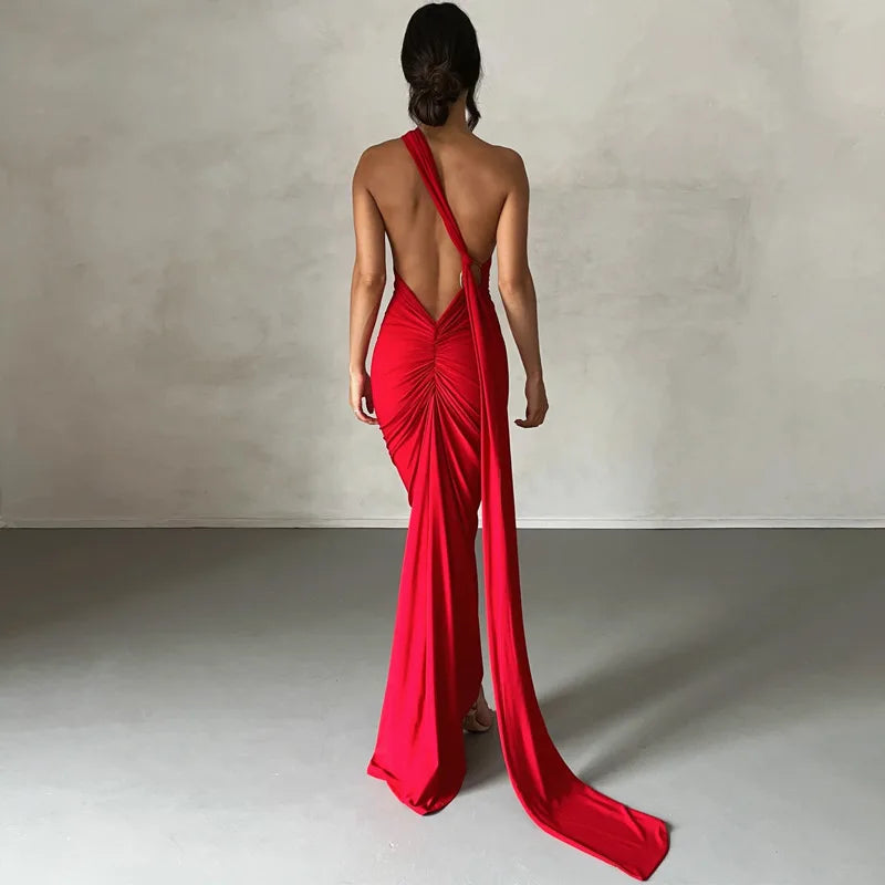 Averra™ | Elegant Backless Dress
