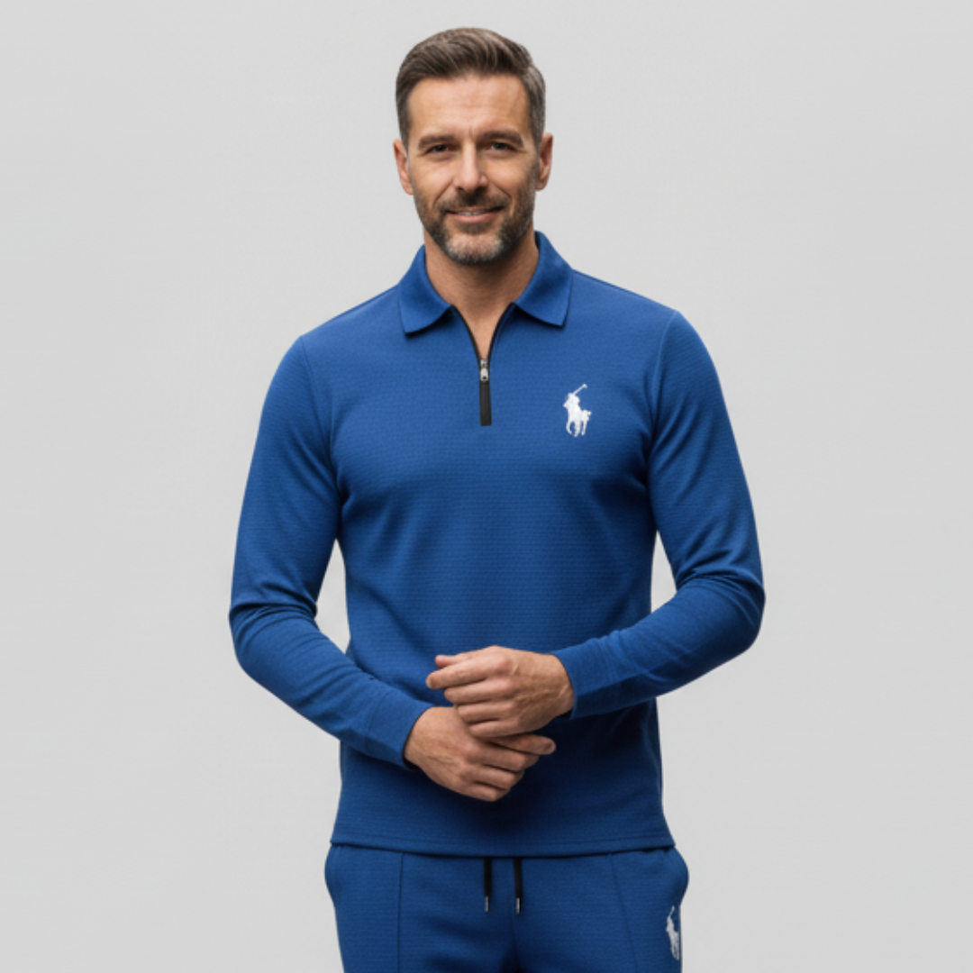 Men’s Polo & Trousers Set