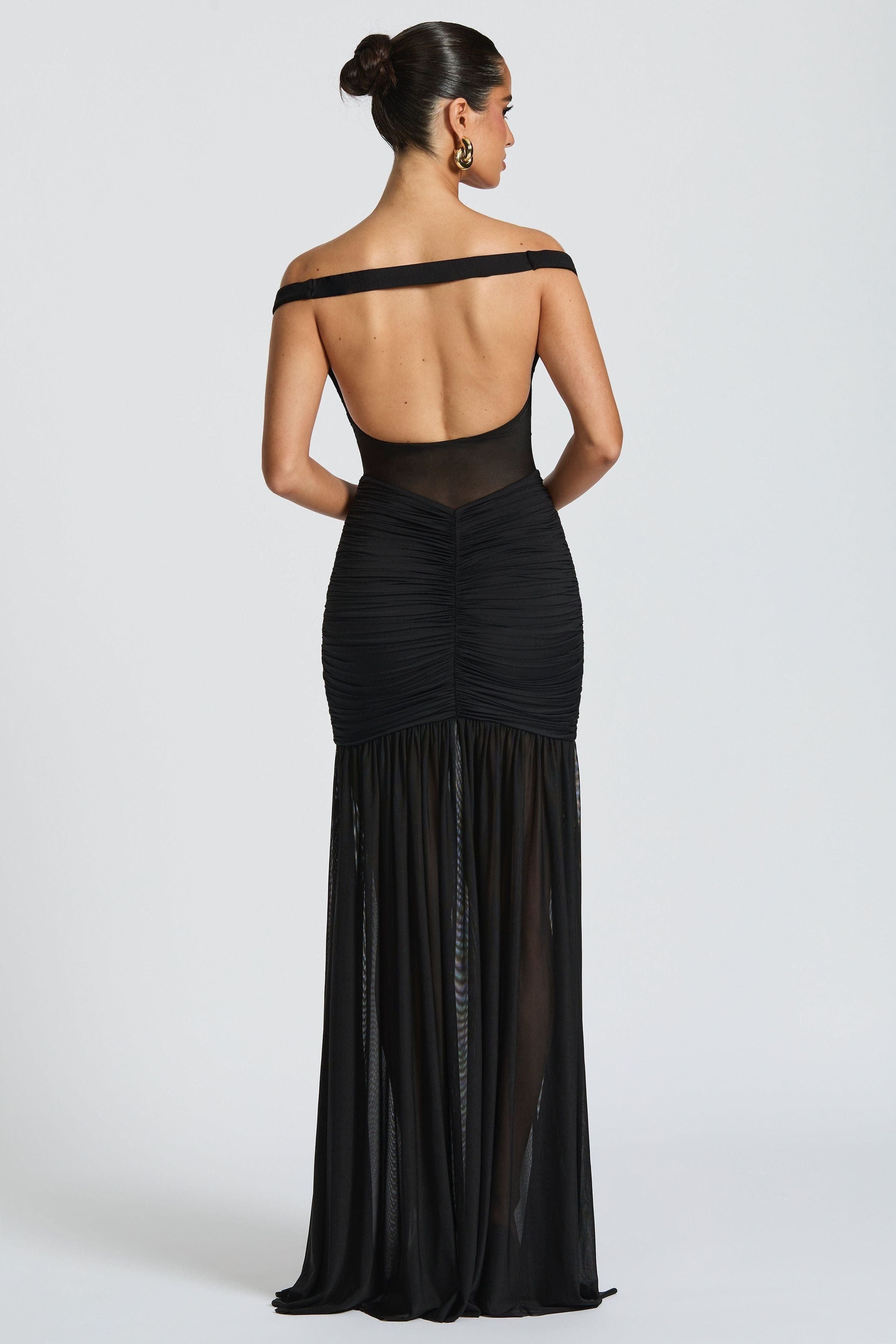 Averra™ | Off-Shoulder Occasion Maxi Dress