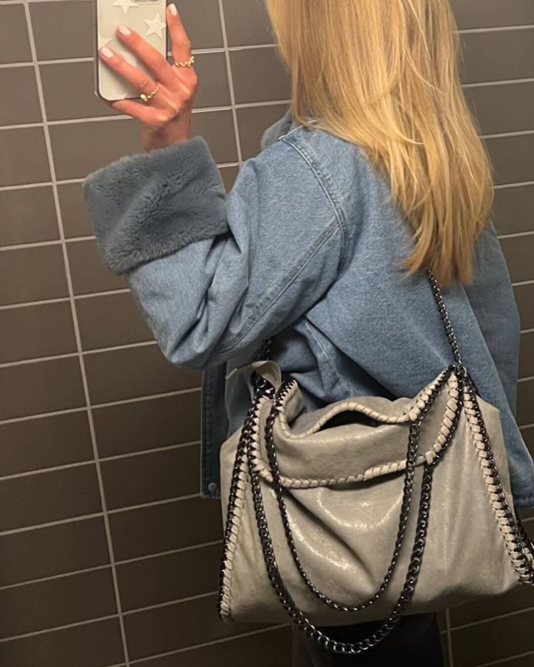 Emma™ | Damen Handtasche mit eleganter Kette