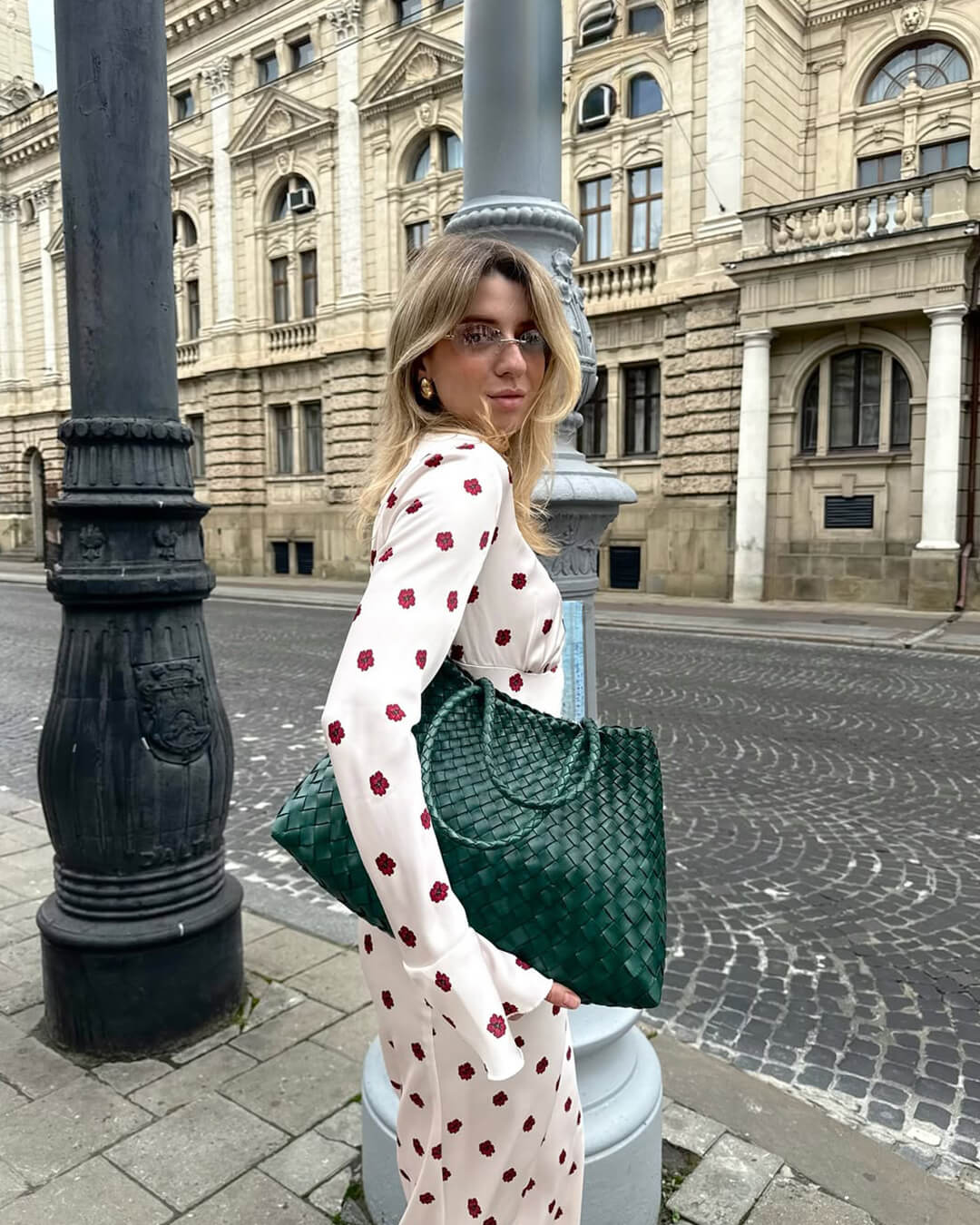 Madeleine™ | Geflochtene Tasche Mittel
