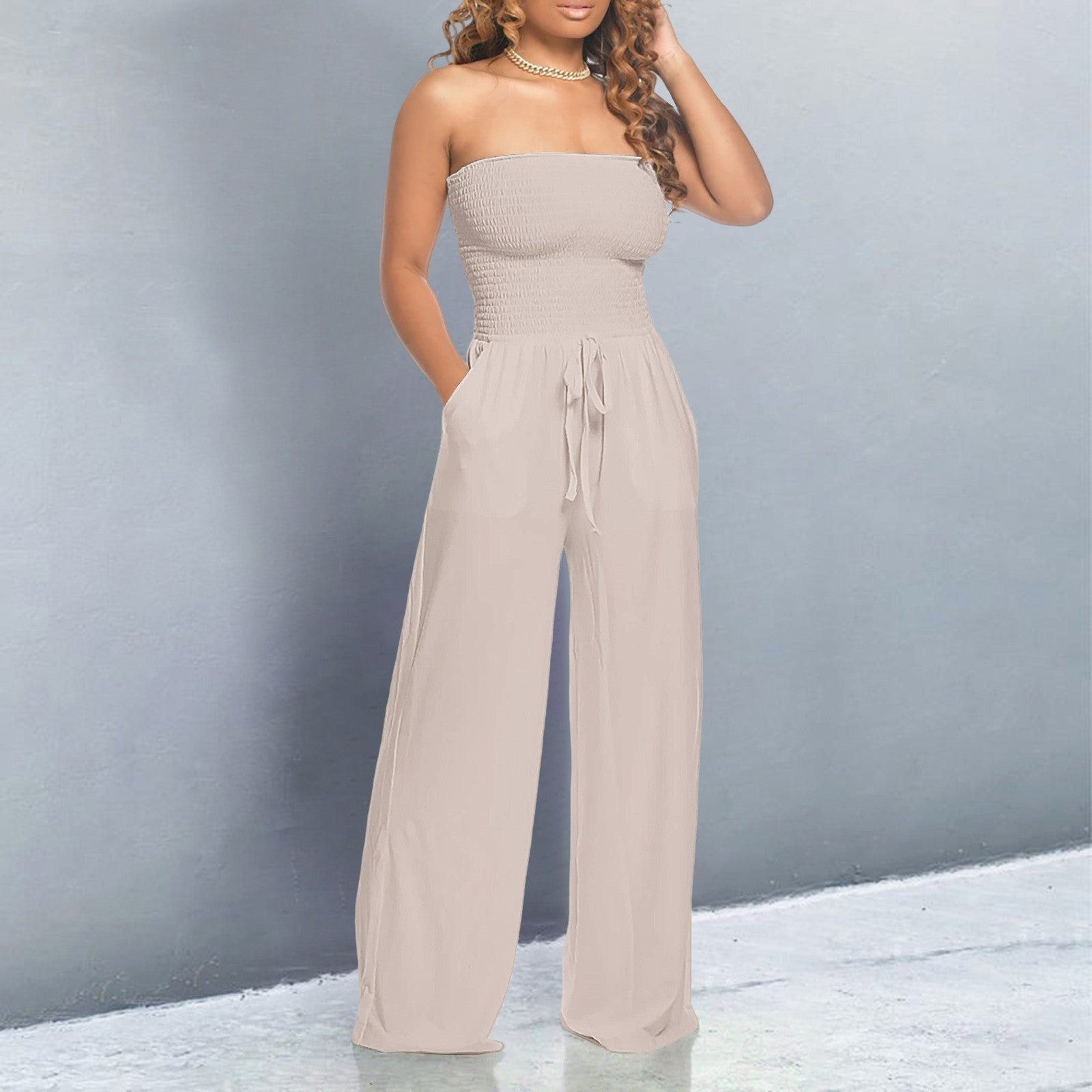 Averra™ | Trendy Off-Shoulder Jumpsuit