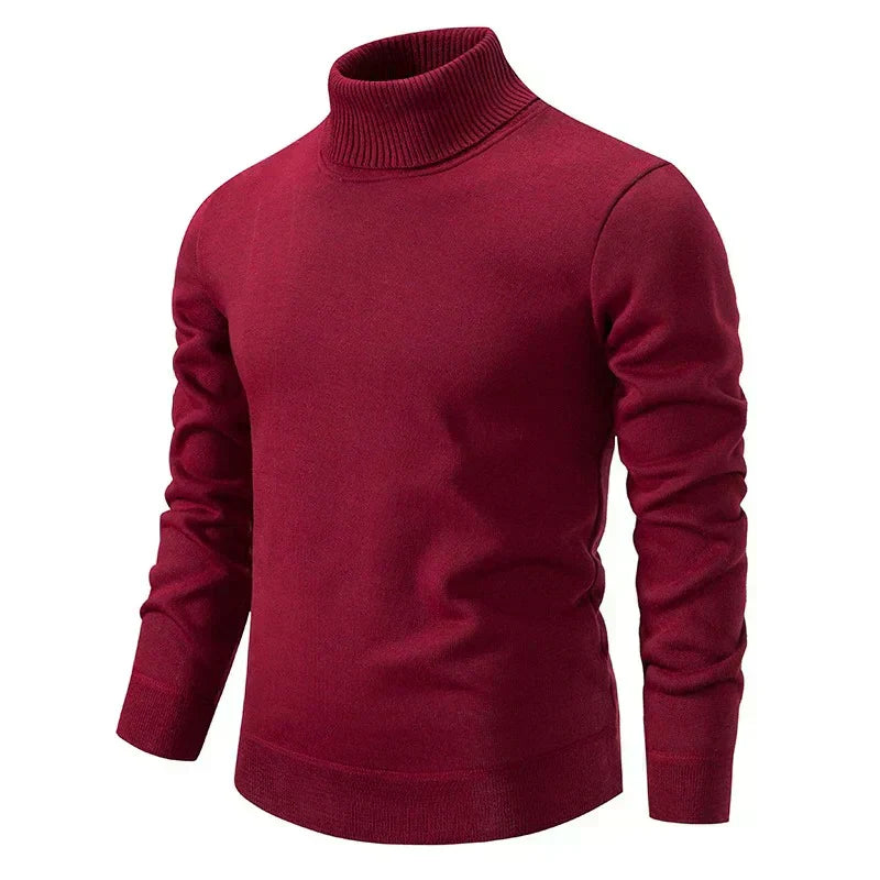 Franck | Pull col roulé intemporel pour homme