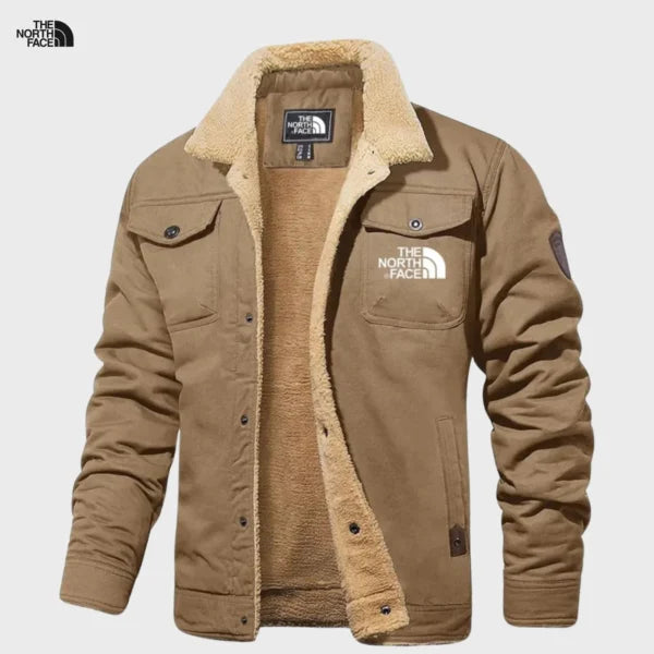 TNF – Sherpa-Lined Utility Jacket