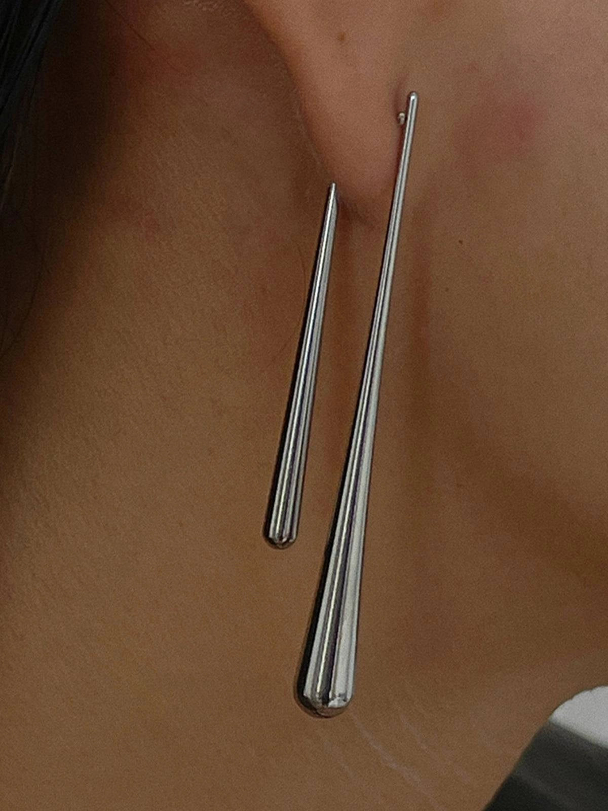 Asymmetrical Water Drop Earrings