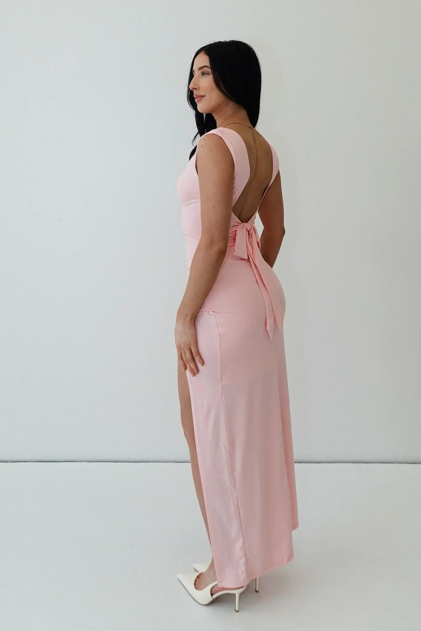 Averra™ | Sienna Satin Maxi Dress