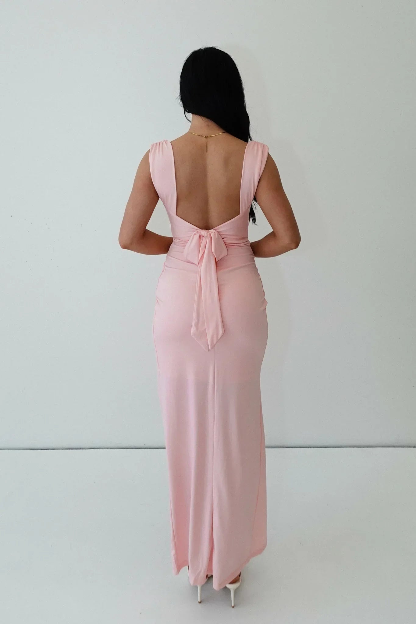 Averra™ | Sienna Satin Maxi Dress