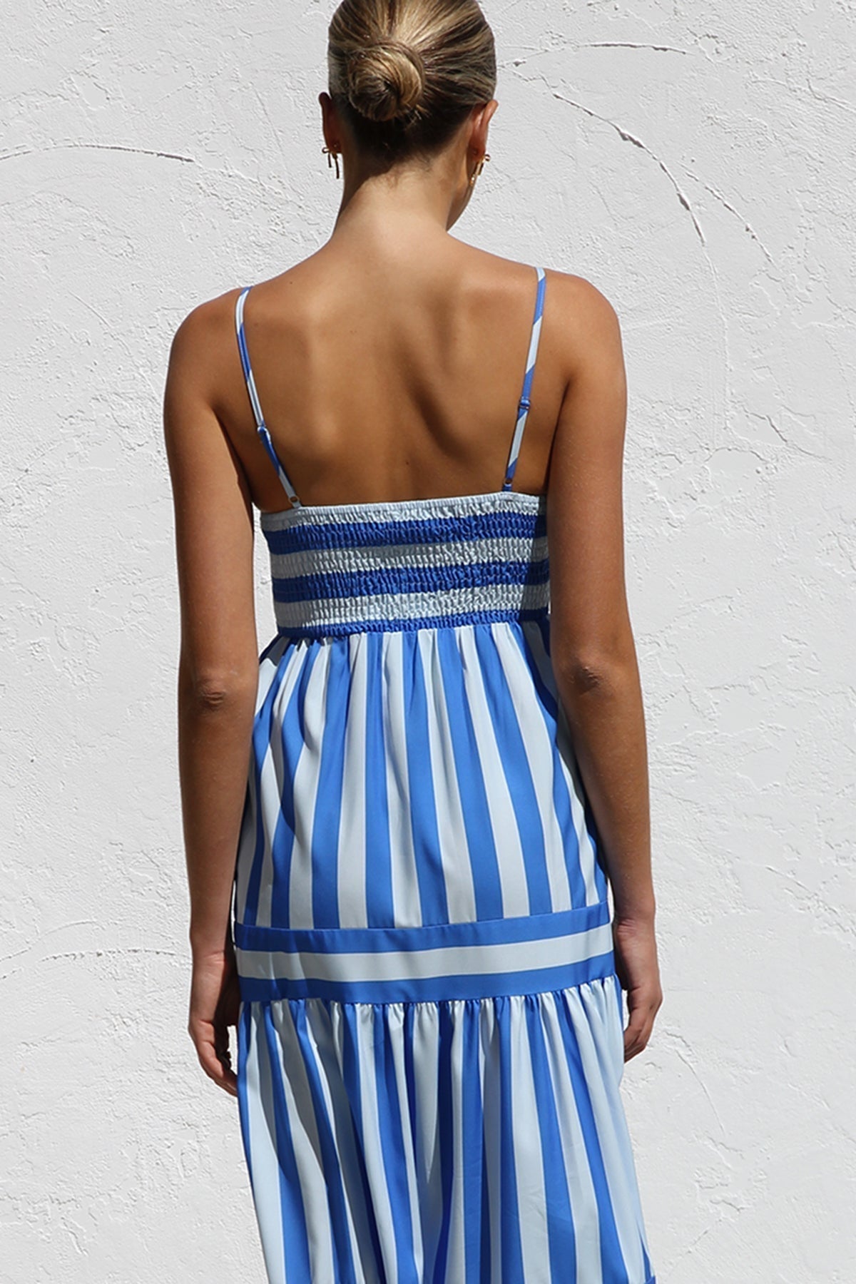 Averra™ | Striped Candy Flow Maxi Dress