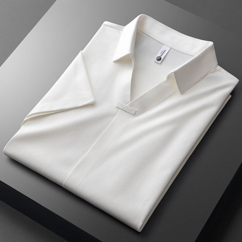 Clay Knitted Polo Shirt