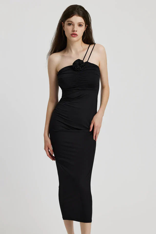 Averra™ | Sleeveless Midi Dress