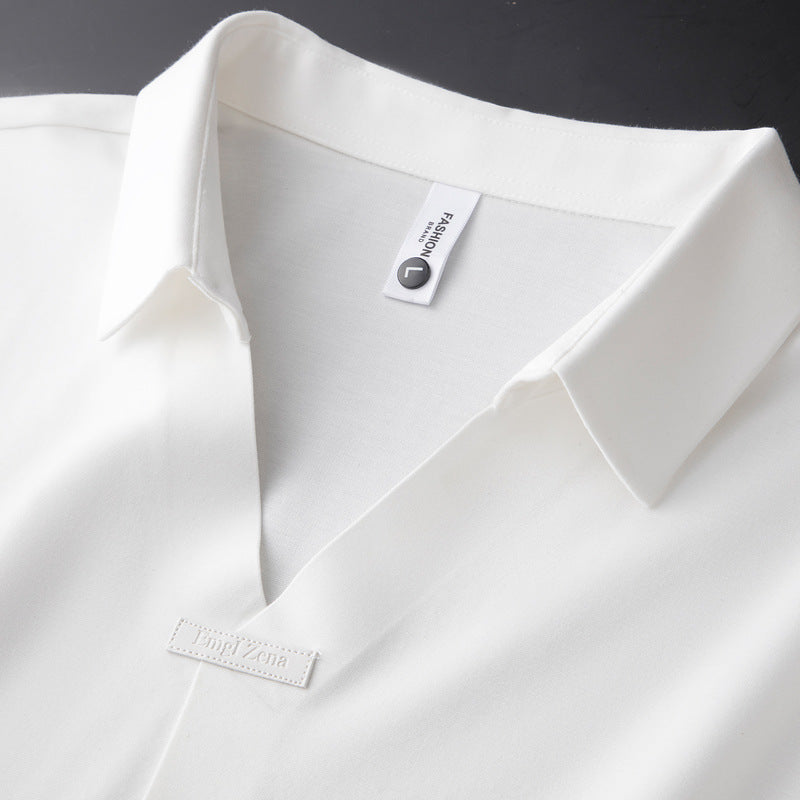 Clay Knitted Polo Shirt