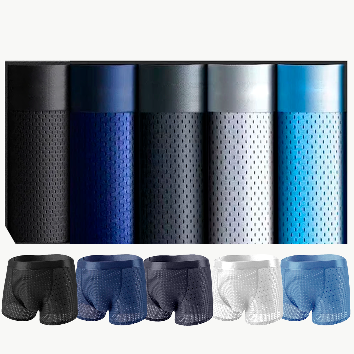 Set of 5 anti-sweat cotton underwear!
