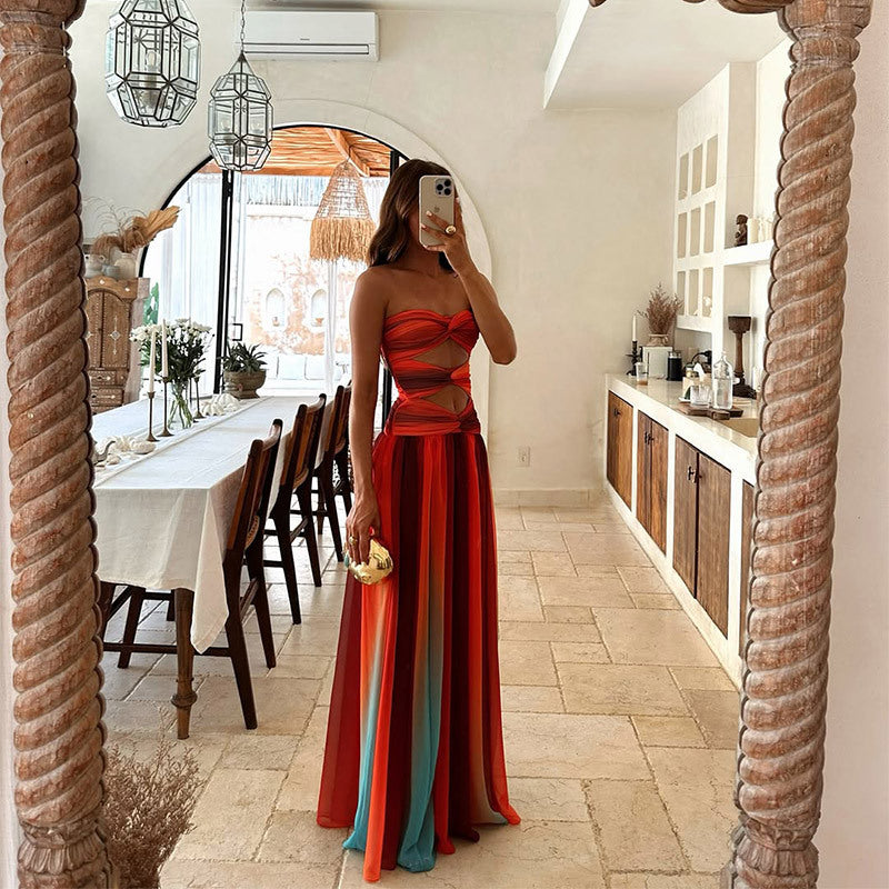 Averra™ | Off-Shoulder Maxi Dress