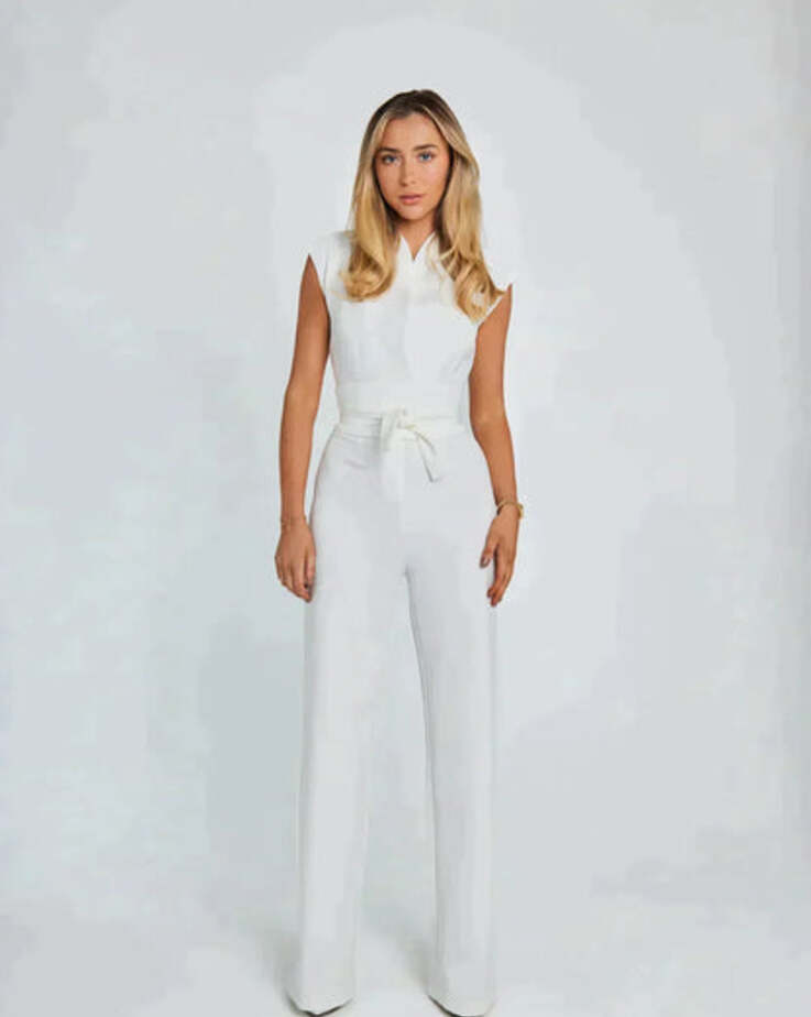 Averra™ | Timeless Draped Jumpsuit