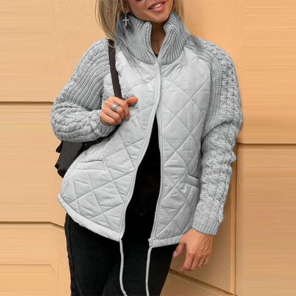 Morfa™ | Patchwork Strickjacke für Damen