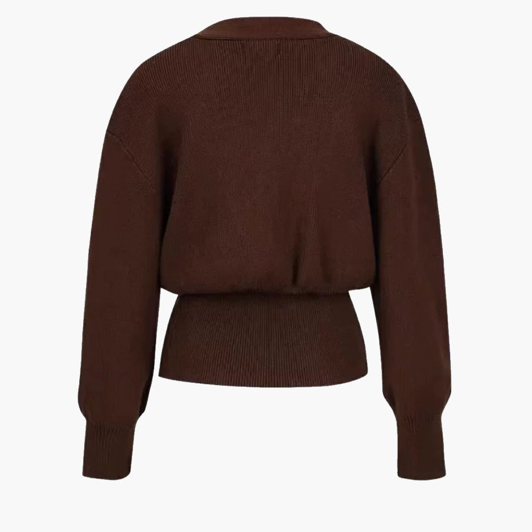 Averra™ | Elegant Sweater-Cardigan