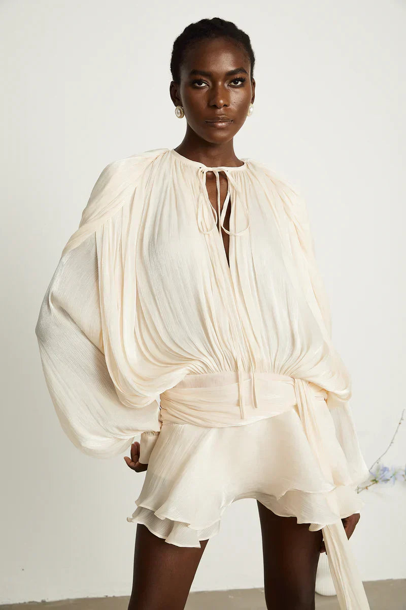 Averra™ | Luxe Flowy Mini Dress