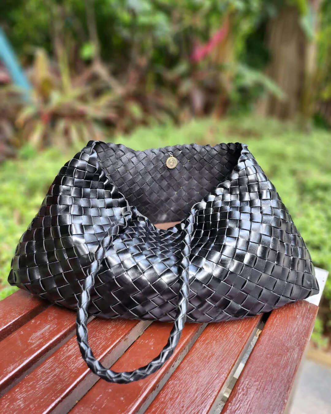Madeleine™ | Geflochtene Tasche Mittel