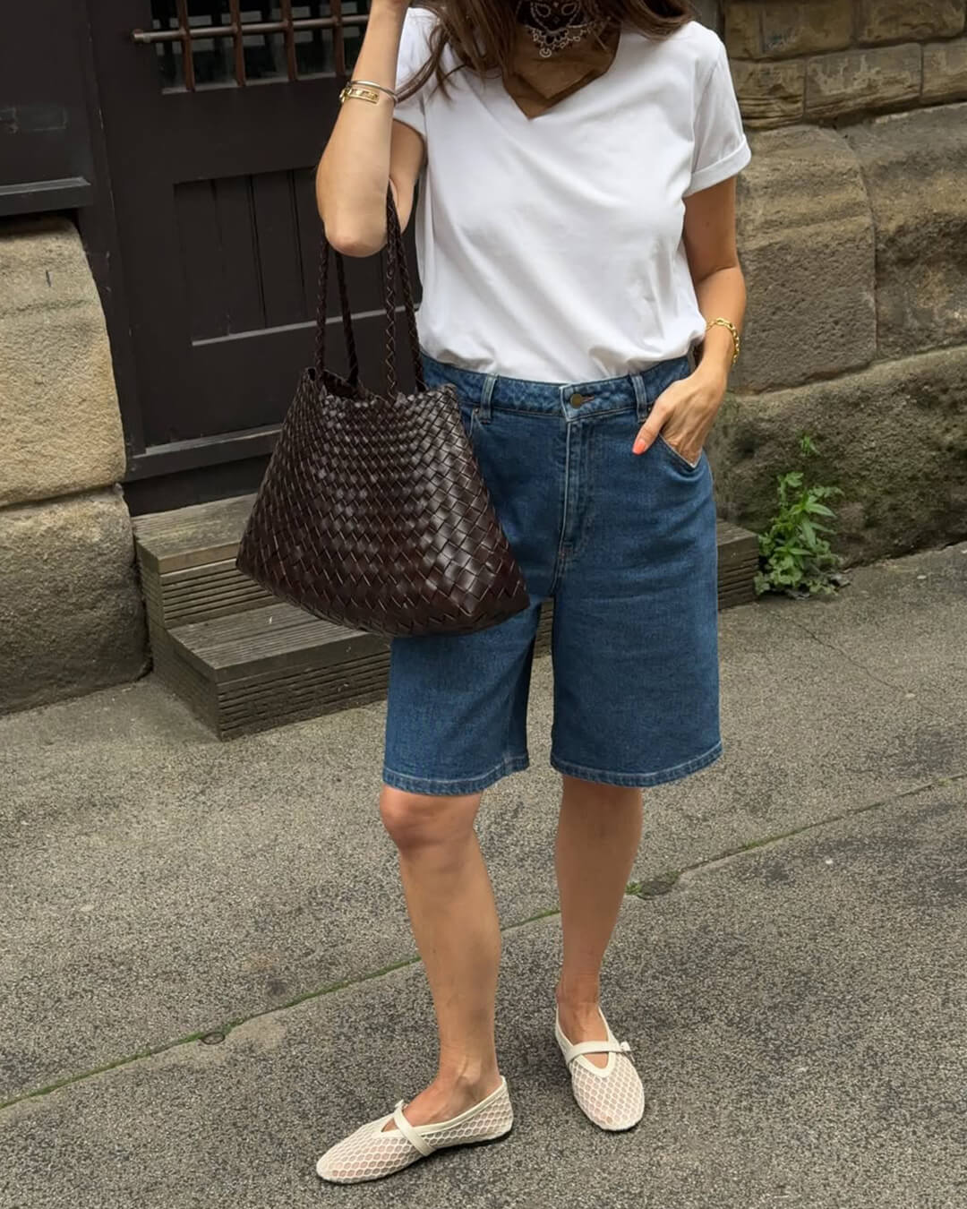 Madeleine™ | Geflochtene Tasche Mittel