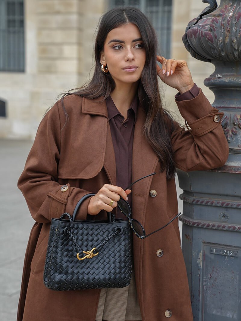 Molly™ | Kunstwildleder Trenchcoat