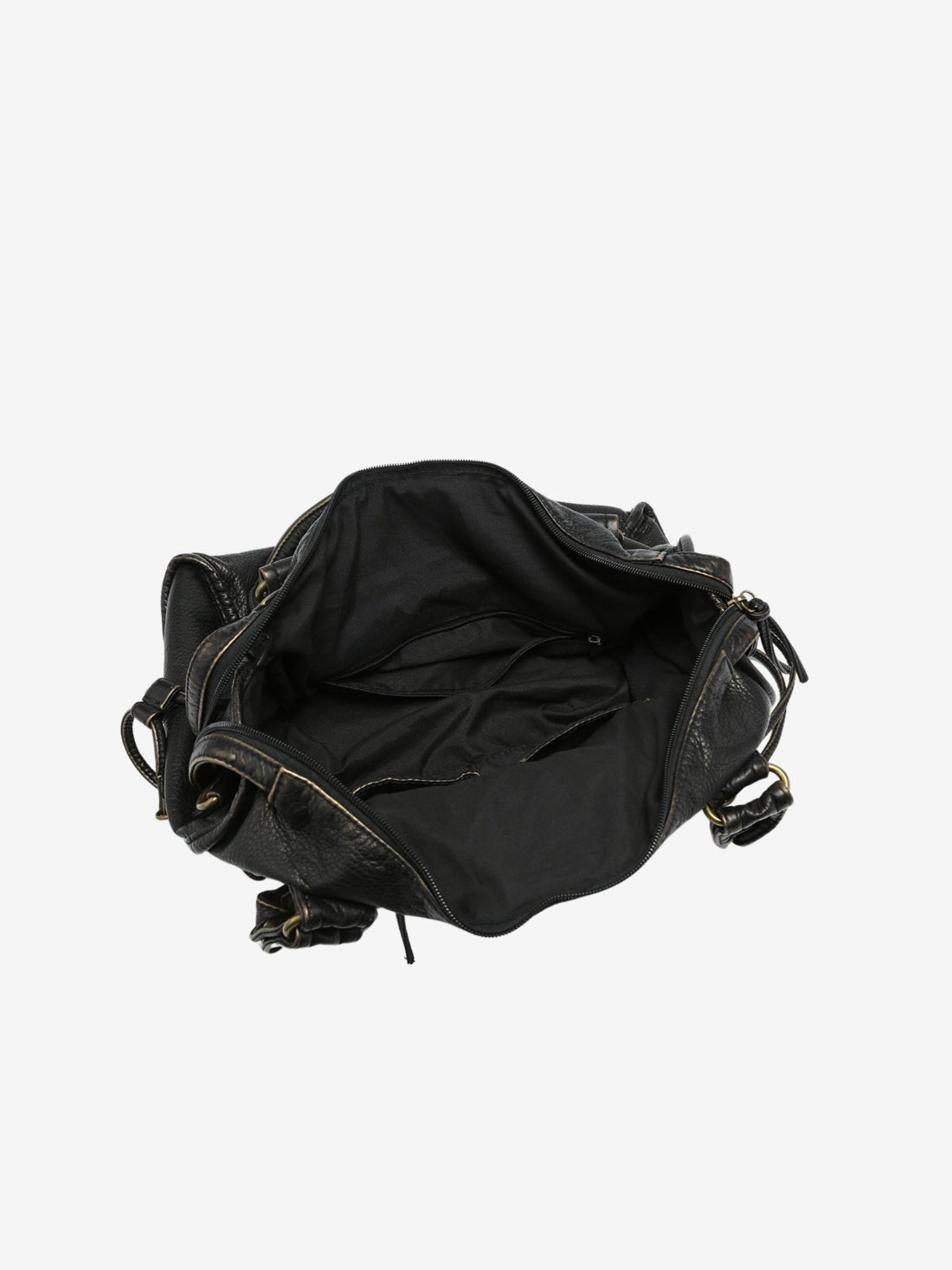 Arabell™ | Schwarze Damen Schultertasche